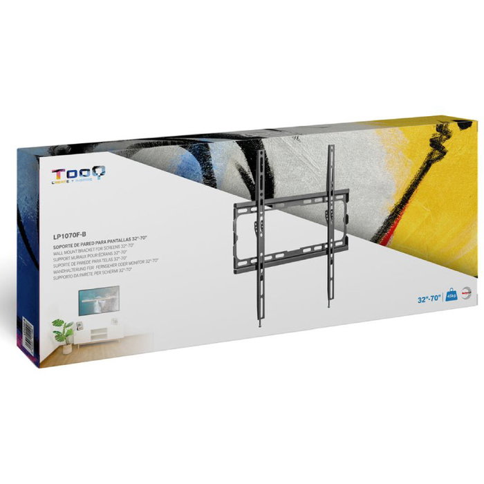 TooQ Soporte de Pared Fijo LP1070F-B para TV de 32-70 pulgadas